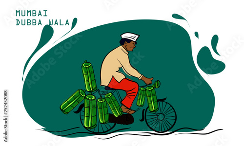 Mumbai people with bicycle