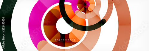 Circular lines design background