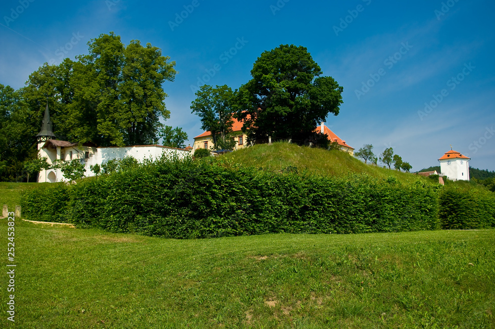 Kunstatt in Moravia castle, south Moravia, Czech Republic.