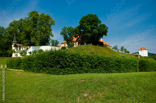 Kunstatt in Moravia castle, south Moravia, Czech Republic. © zbynek