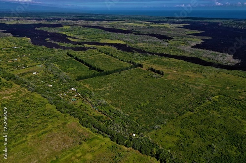 Hawaii mit Drohne - Big Island Lava © Roman