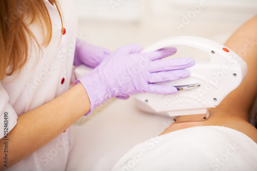 Body Care. Laser Hair Removal. Epilation Treatment. Smooth Skin.