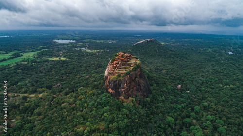 Beautyfull view of Sygiriya. This is an ancient buddhistic landmark of Sri lanka photo