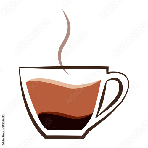 latte, café, coffe