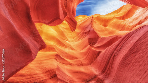 Canyon Antelope beauftiful waves and colors, Arizona USA