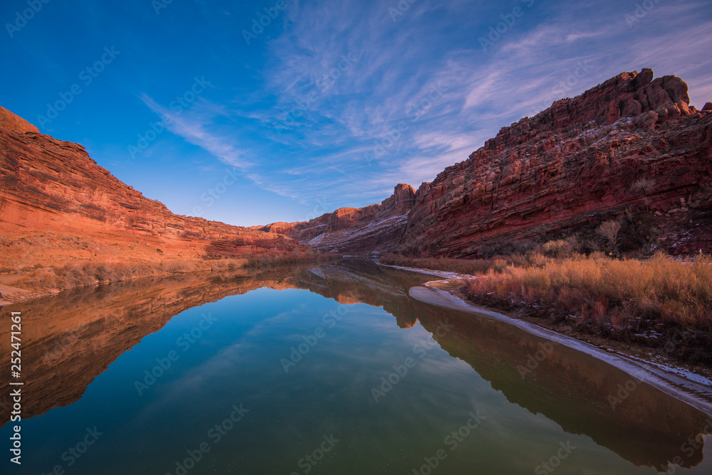 Reflections Over Colorado River