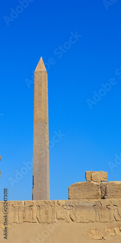 obelisk, Karnak temple, Egypt