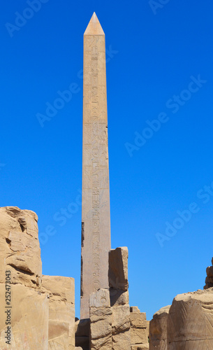 obelisk, Karnak temple, Egypt
