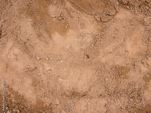 Abstract texture of soil background