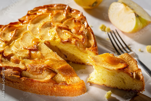 Tasty Delicious Homemade fresh baked Apple pie