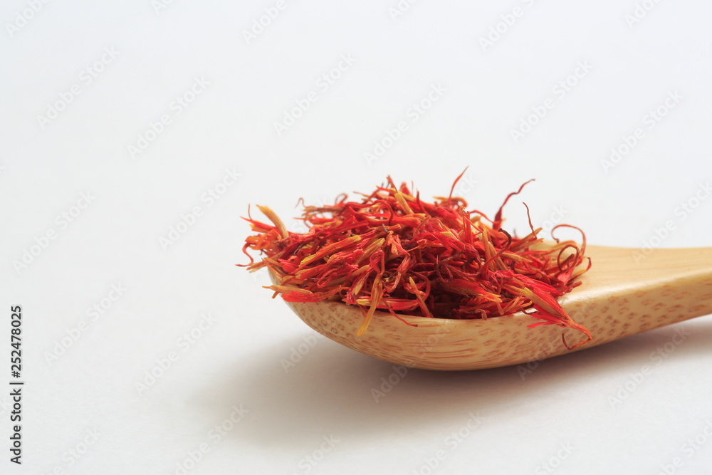 Naklejka premium Image shot of safflower (herb)