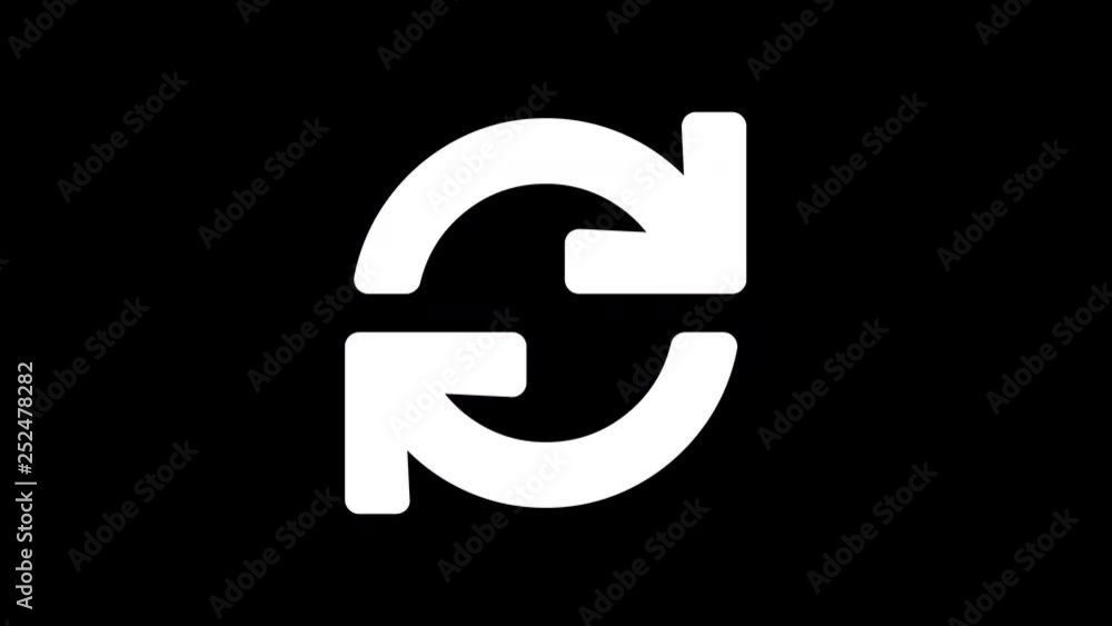 From the Glitch effect arises sync symbol. Then the TV turns off. Alpha channel Premultiplied - Matted with color black