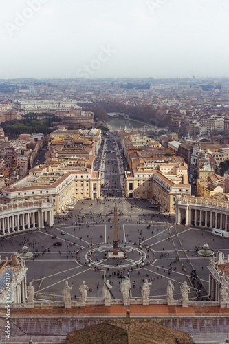 St. Peter in the Vatican. Rome in the background. © Jacek