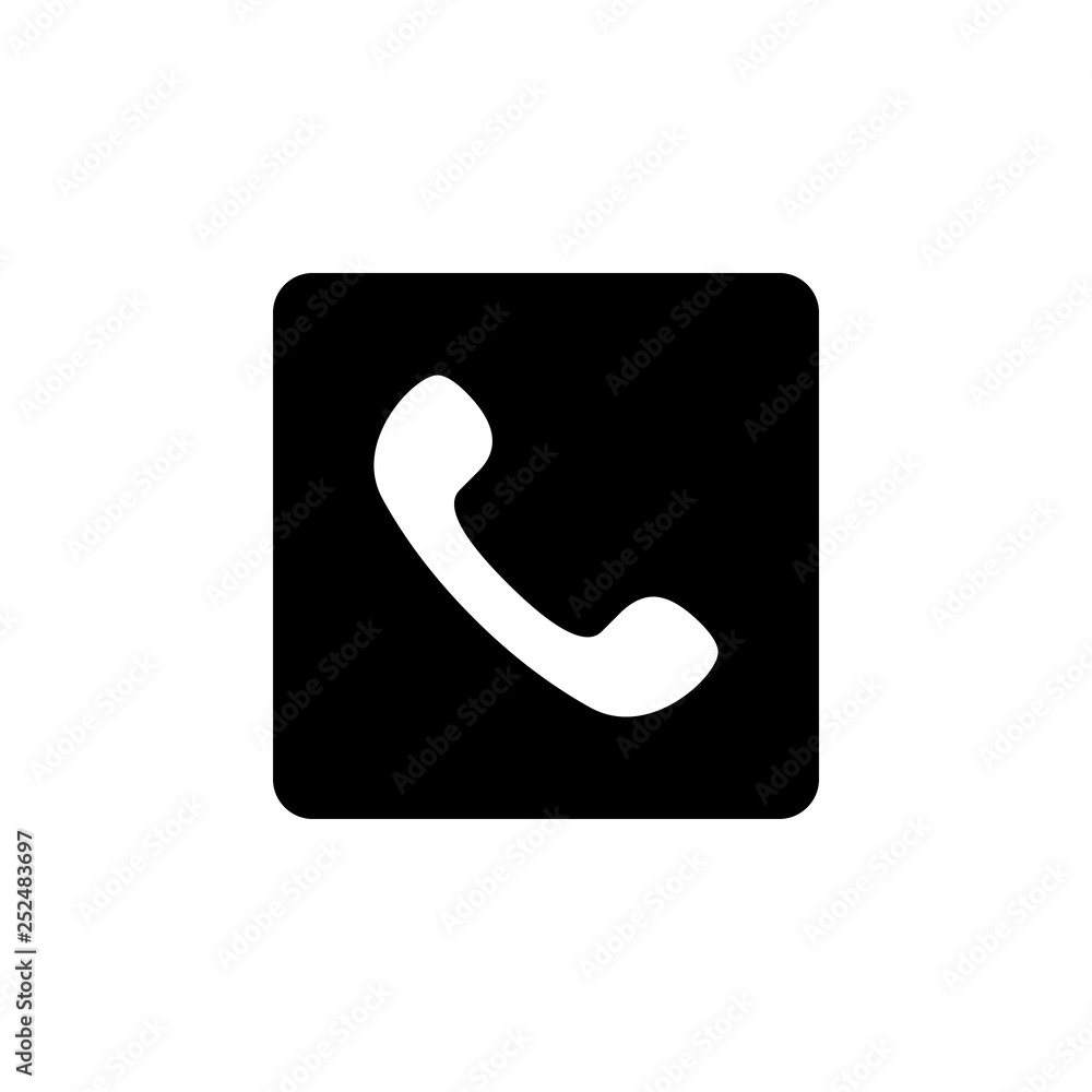 telephone button icon. Signs and symbols can be used for web, logo, mobile app, UI, UX telephone button icon. Signs and symbols can be used for web, logo, mobile app, UI, UX