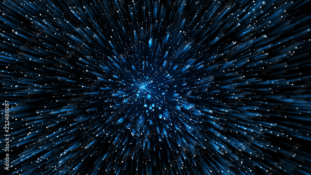 Abstract space rain. Particle placement with hanging dots in space.Large data background.3d rendering. Abstract space rain. Particle placement with hanging dots in space.Large data background.3d rendering.
