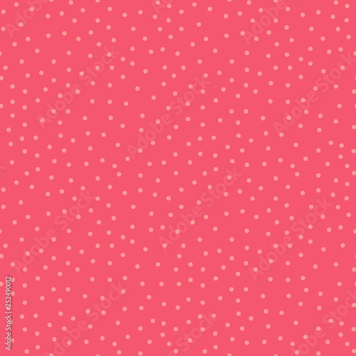 Polka dot background. Abstract round seamless pattern. Vector illustration.