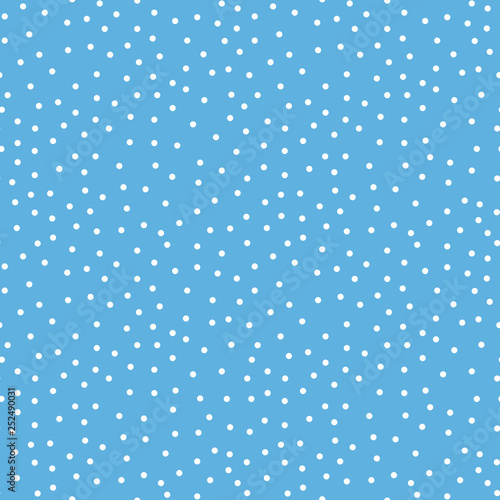 Polka dot background. Abstract round seamless pattern. Vector illustration.