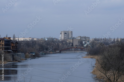 view of the bridge in winter © camerist65