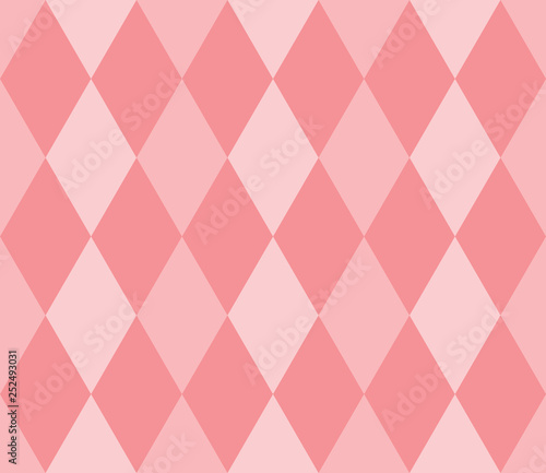 Seamless abstract background with rhombuses. Infinity geometric pattern. Vector illustration. 