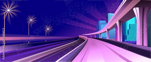 Vector banner traffic