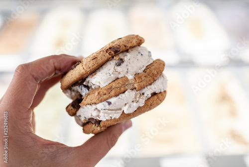 double decker ice cream sandwich 