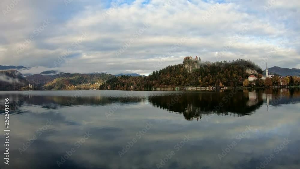 Beautiful autumn landscape around Lake Bled Beautiful autumn landscape around Lake Bled