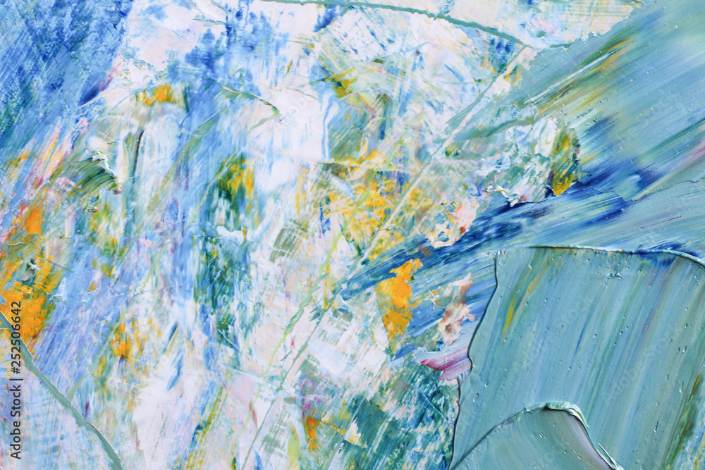 Fototapeta premium Abstract atristic oil background. Oils on canvas.