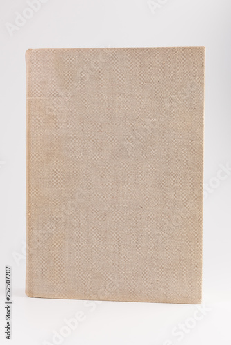vintage book isolated on white background