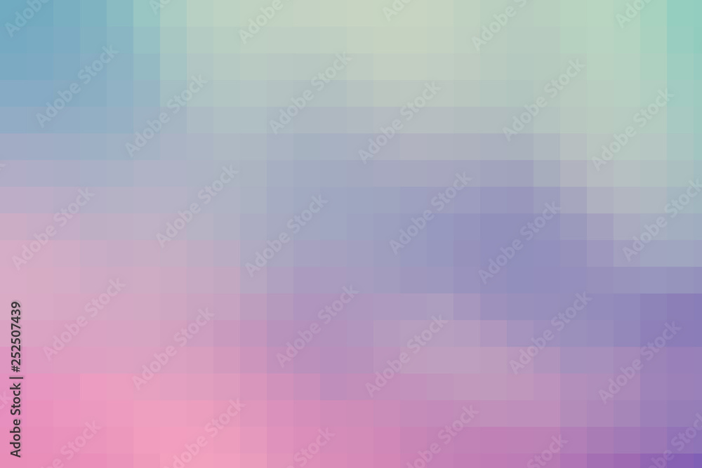 Abstract digital technology mosaic squares gradient background Abstract digital technology mosaic squares gradient background