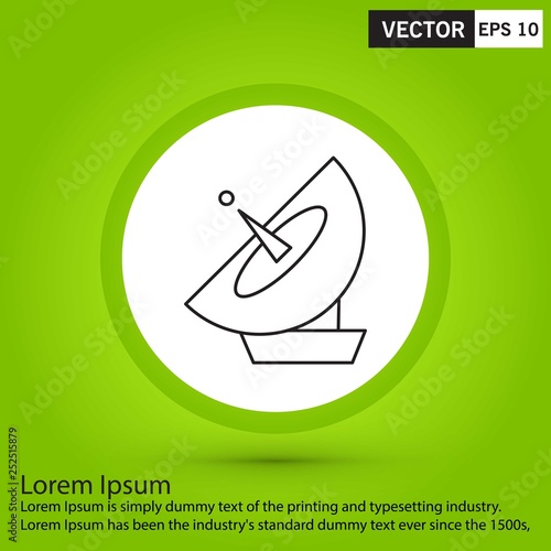Vector antena icon