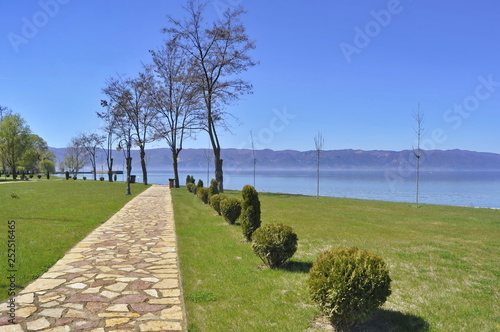 Lake Ohrid Waterfront, Macedonia