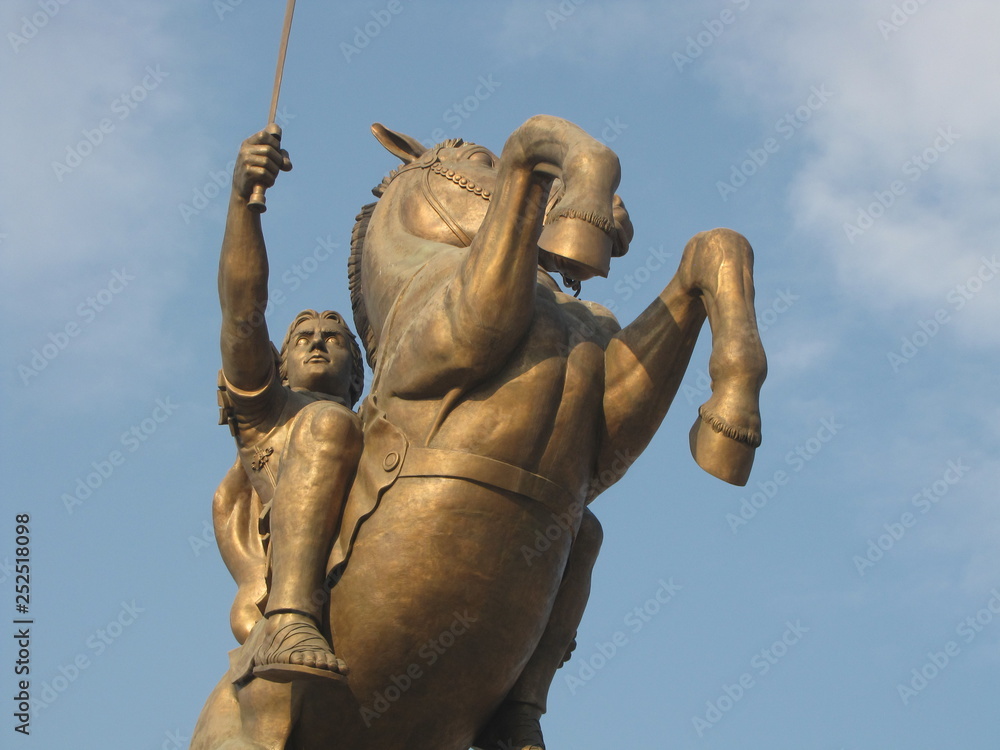 Alexander the Great Monument in Skopje, Macedonia Alexander the Great Monument in Skopje, Macedonia