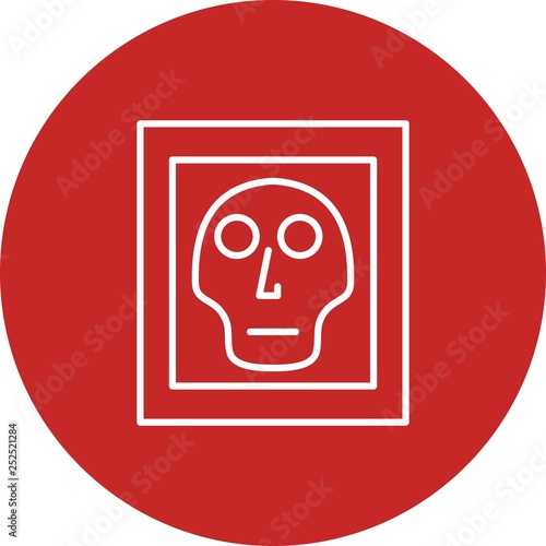 Vector x-ray icon