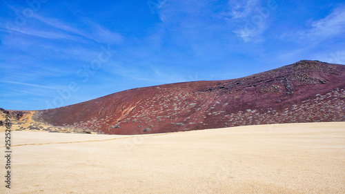 Canary Islands, Scenic La Graciosa Island shores and landscapes © eskystudio