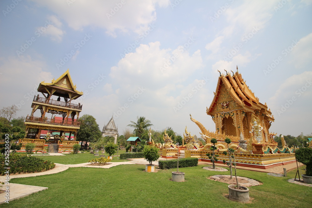 Wat Nong Hu Ling Temple at Maha Sarakham Thailand 