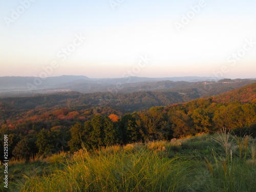 若草山の夕景