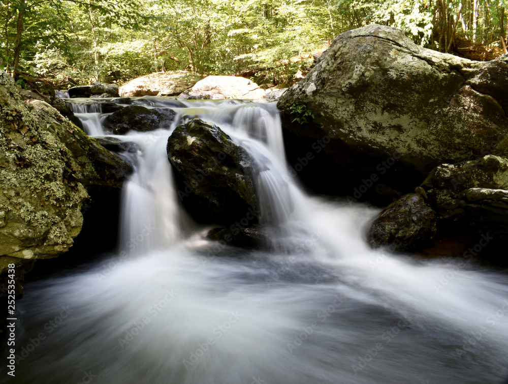 waterfall in forest