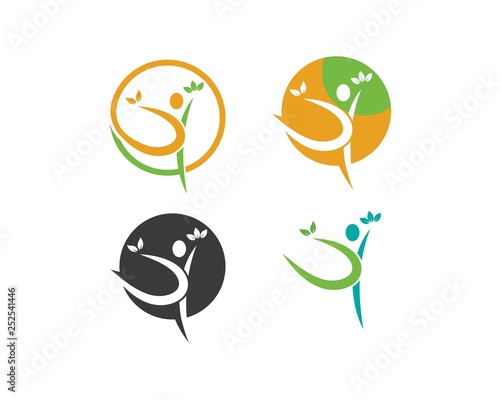 Healthy Life,medical Logo template vector