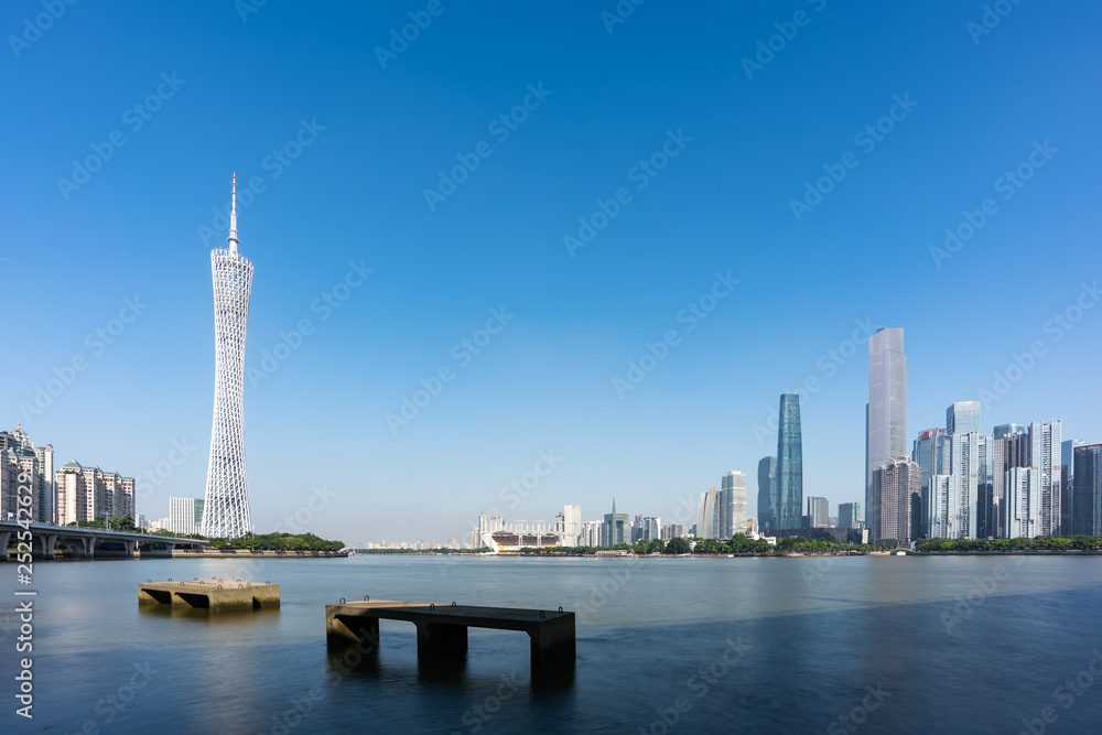 Guangzhou city skyline