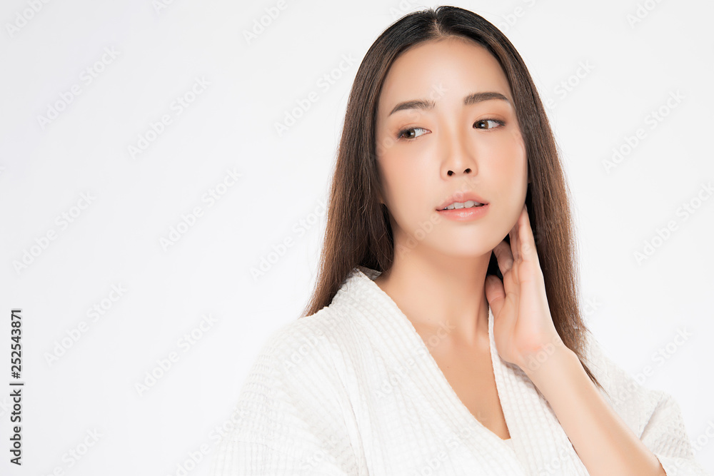 Beautiful Young asian Woman with Clean Fresh Skin Beautiful Young asian Woman with Clean Fresh Skin