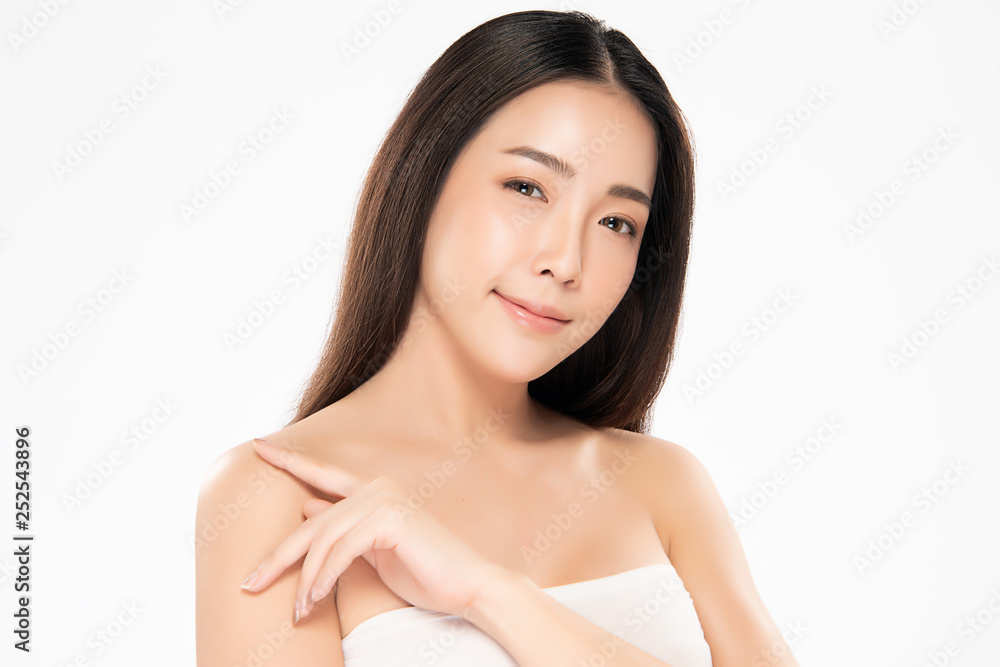 Beautiful Young asian Woman with Clean Fresh Skin Beautiful Young asian Woman with Clean Fresh Skin
