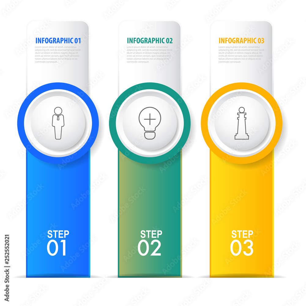 Business Infographics design template illustration. Vector eps10. Business Infographics design template illustration. Vector eps10.