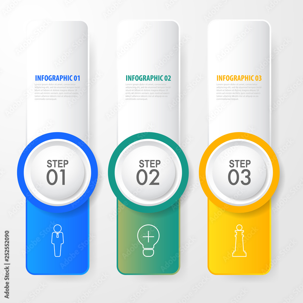 Business Infographics design template illustration. Vector eps10. Business Infographics design template illustration. Vector eps10.