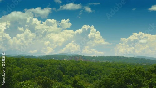 Asheville, North Carolina, Skyline Time Lapse