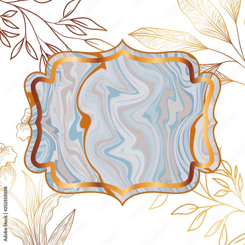 elegant frame victorian isolated icon elegant frame victorian isolated icon