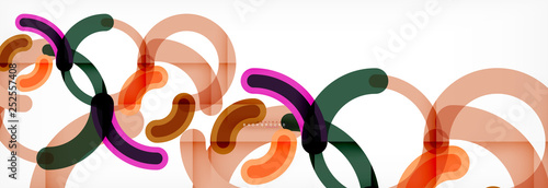 Circular lines design background