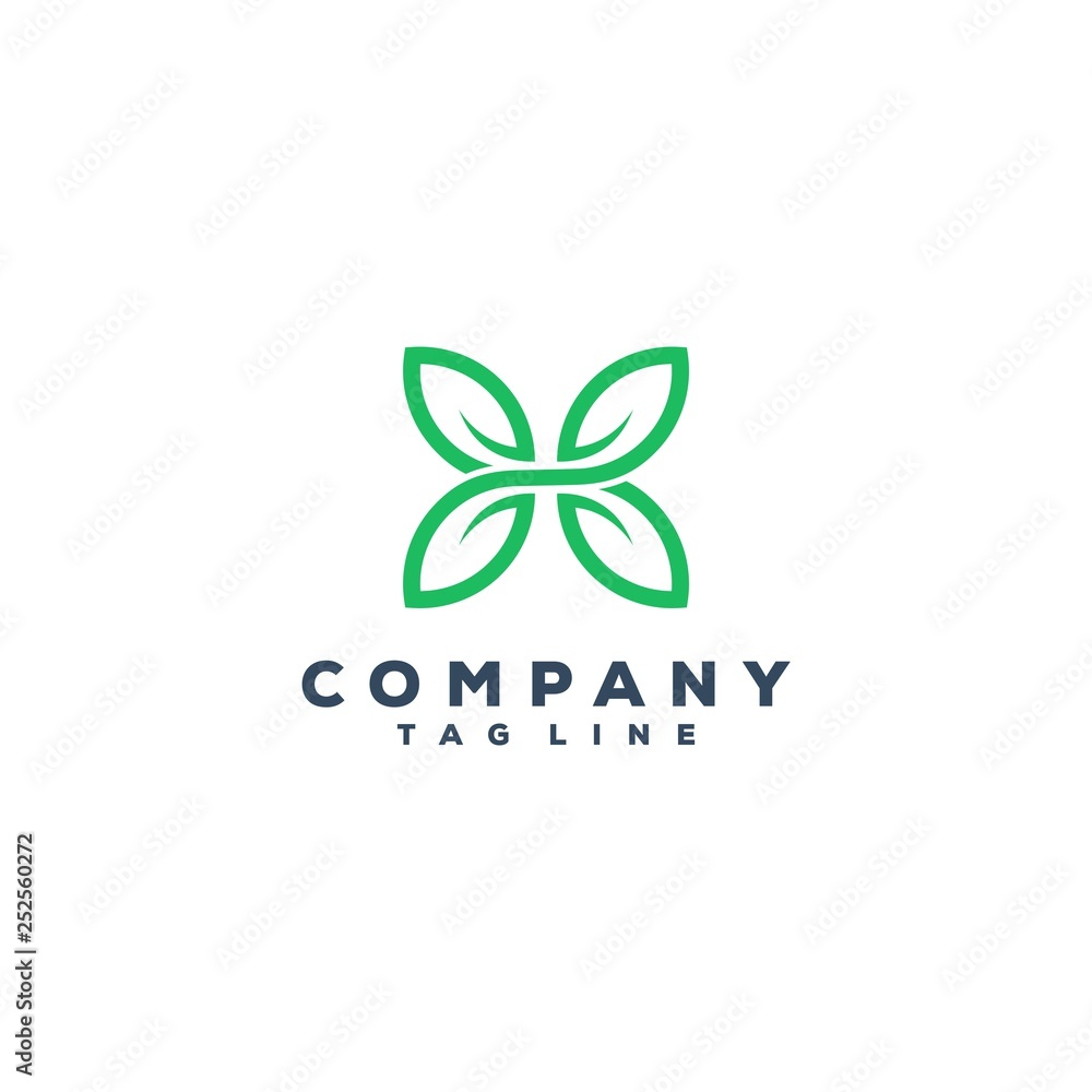 nature leaf logo design nature leaf logo design