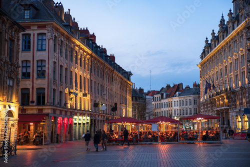 Fototapeta Naklejka Na Ścianę i Meble -  Historic building in the centre of Lille in France