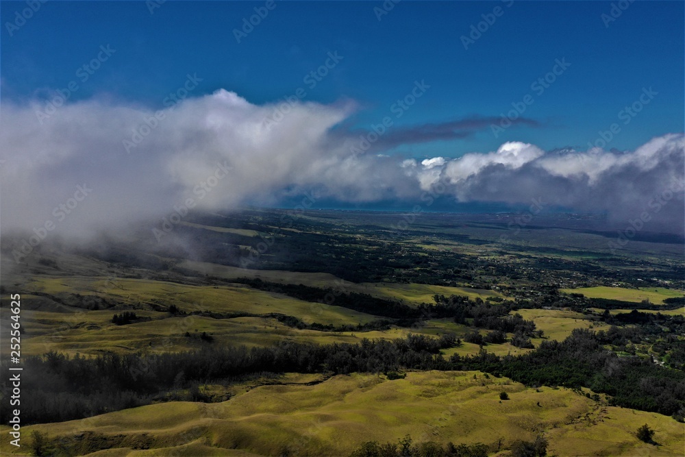 Maui & Big Island - Hawaii from above Maui & Big Island - Hawaii from above