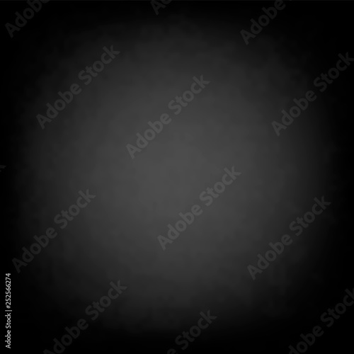 Black school board. Grunge texture. Layout for inserting text. Vector illustration